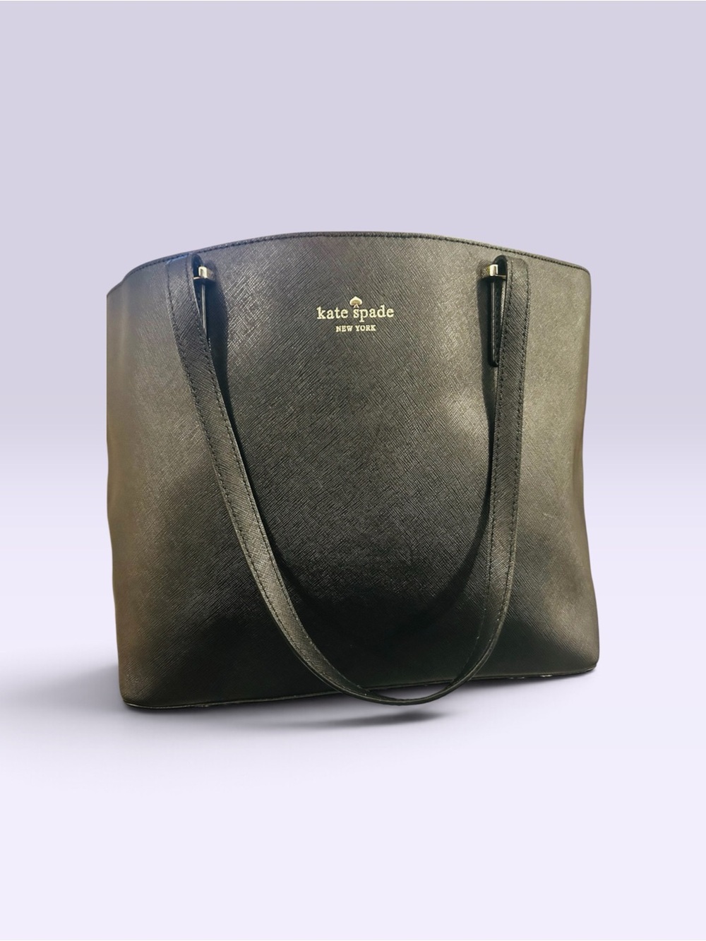 Kate Spade Black Saffiano Leather Tote